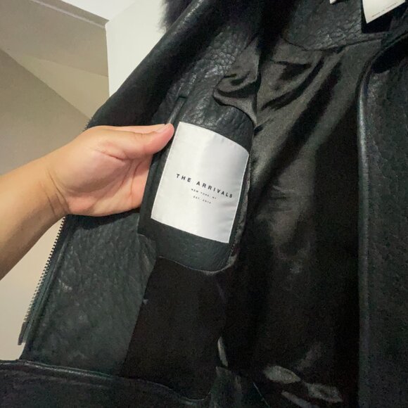 The Arrivals Rainier Leather Moto Jacket - Picture 7 of 9